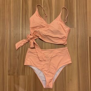 Shown High Waisted Swimsuit
